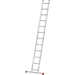 Hailo, Leiter + Gerüst, S60 ProfiStep uno, Aluminium-Anlegeleiter, 12 Sprossen (Anlegeleiter)