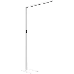 MAUL Standleuchte MAULplinus LED 2.700 - 5.700 K dimmbar Standfuß 197 cm weiß