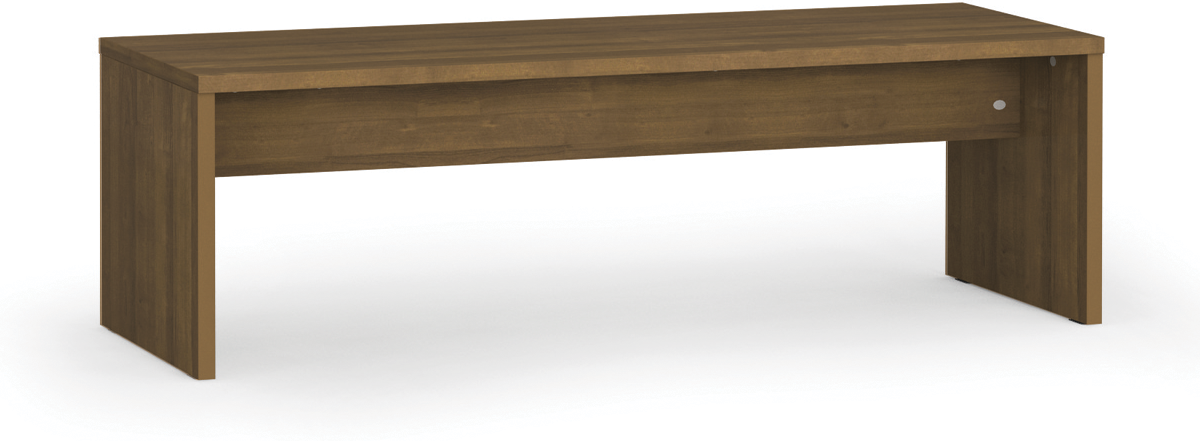 B2B Partner Umkleidebank, 1500 mm, Nussbaum