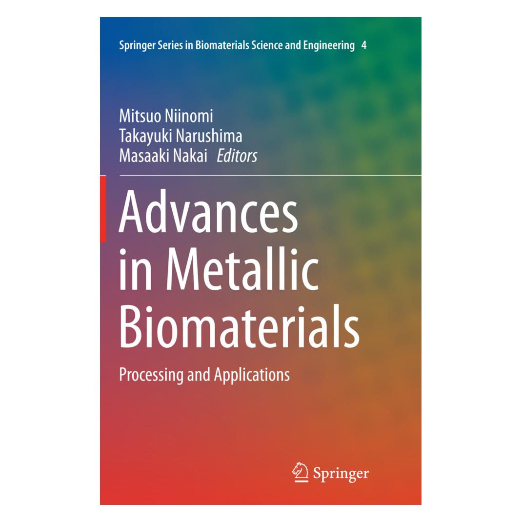 Springer Advances in Metallic Biomaterials (Englisch, Softcover, Masaaki Nakai, Mitsuo Niinomi, Takayuki Narushima) (55865739)