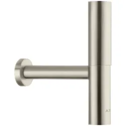 hansgrohe AXOR flowstar Designsiphon, 51303800, Farbe: Edelstahl-Optik