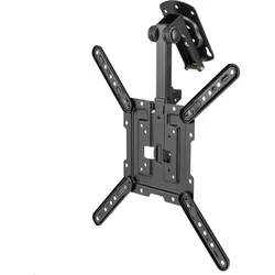 MonLines MDSH002B TV Dachschrägen Halterung 23 - 55 Zoll, schwarz (Dach, 20 kg, 23" - 55"), TV Wandhalterung, Schwarz