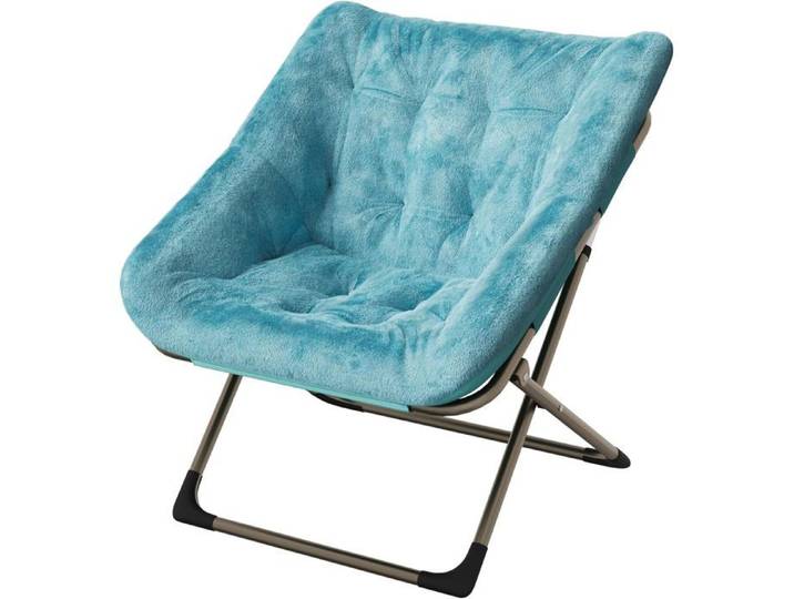Fauteuil Cocooning-TOYS S-Fauteuil Relax/SALON/Confortable-avec Pied Métal-VERT