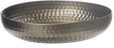 IH Casa Decor Metal Belly Bowl With Hammering Gold