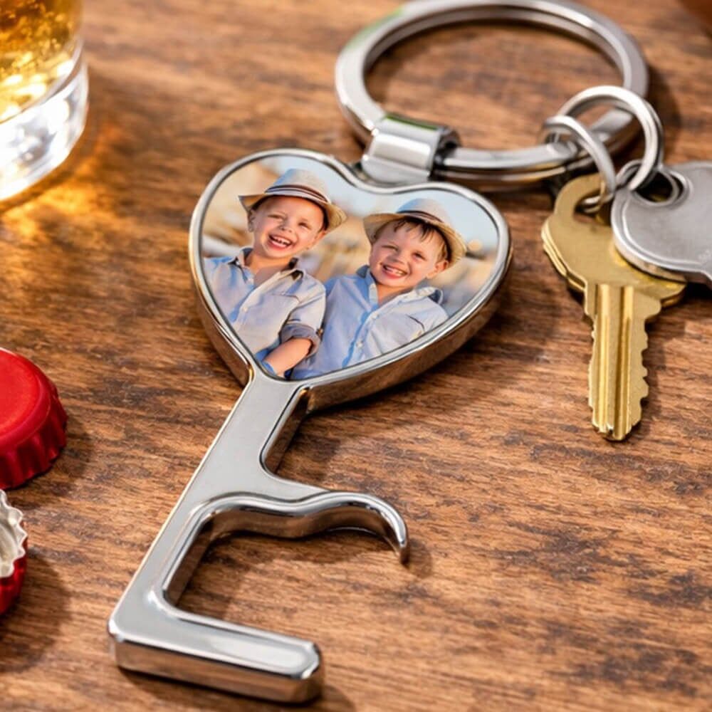 Ocadeau Porte clé decaps coeur