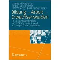 Bildung - Arbeit - Erwachsenwerden, Fachbücher