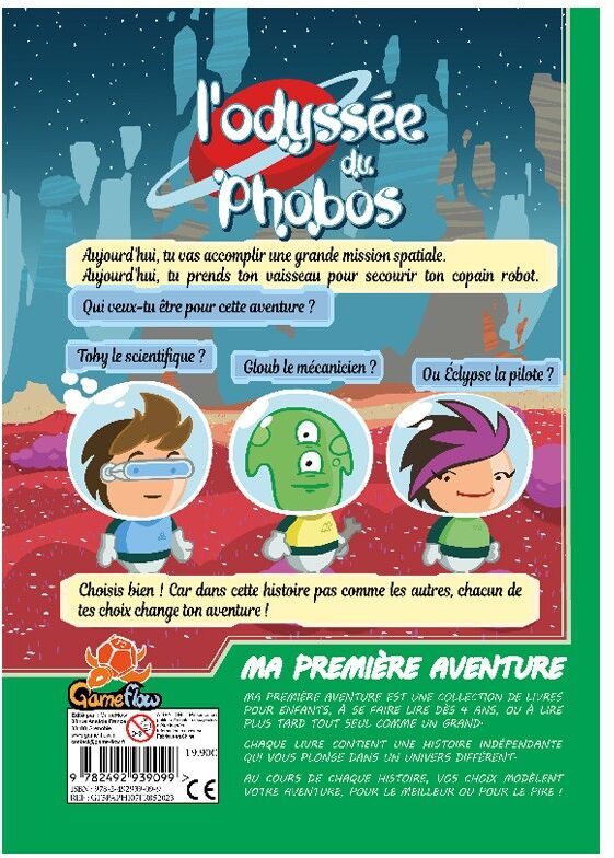 Game Flow Ma première aventure L'odyssée du Phobos - Version longue