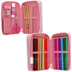 Ylvi & the Minimoomis, Etui, Ylvi - Double Pencil Case - SUGAR POP