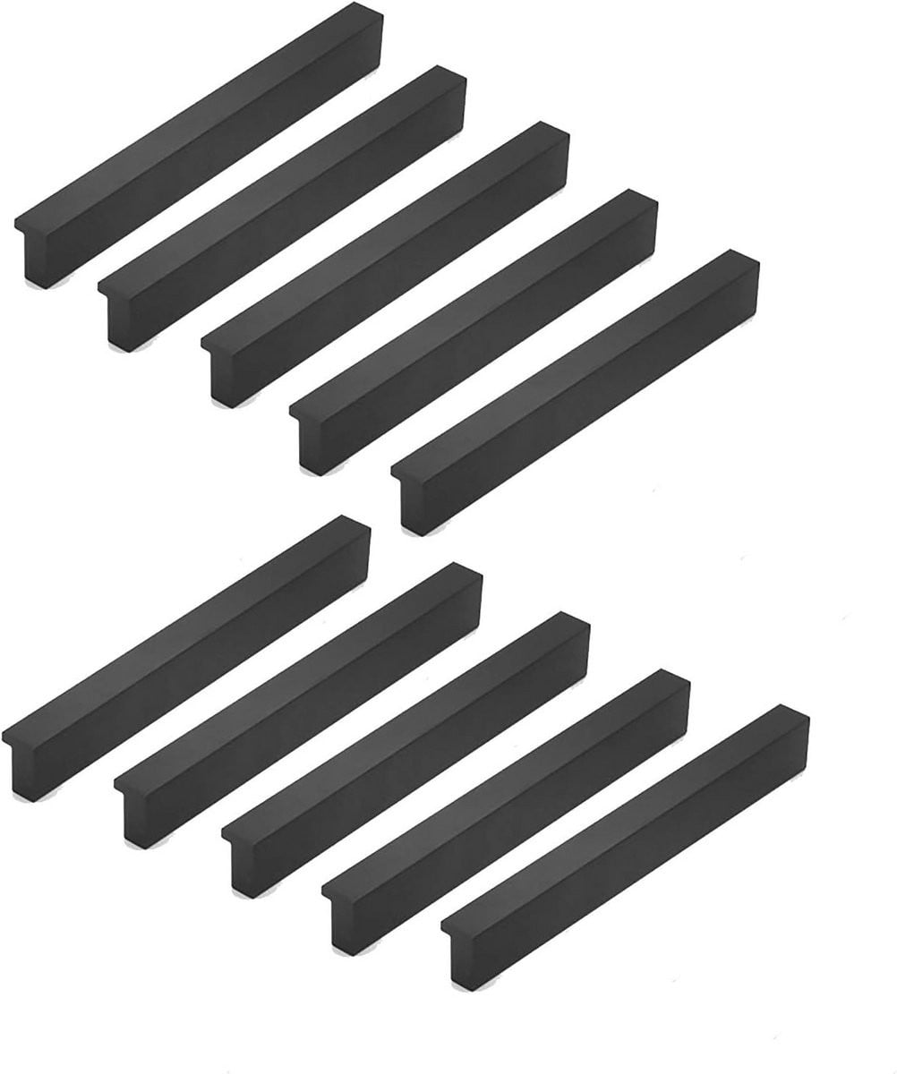 L-vormige Keukenkast Deurgrepen – 10 Stuks Aluminium Trekknoppen voor Meubels met Verschillende Gatafdstanden