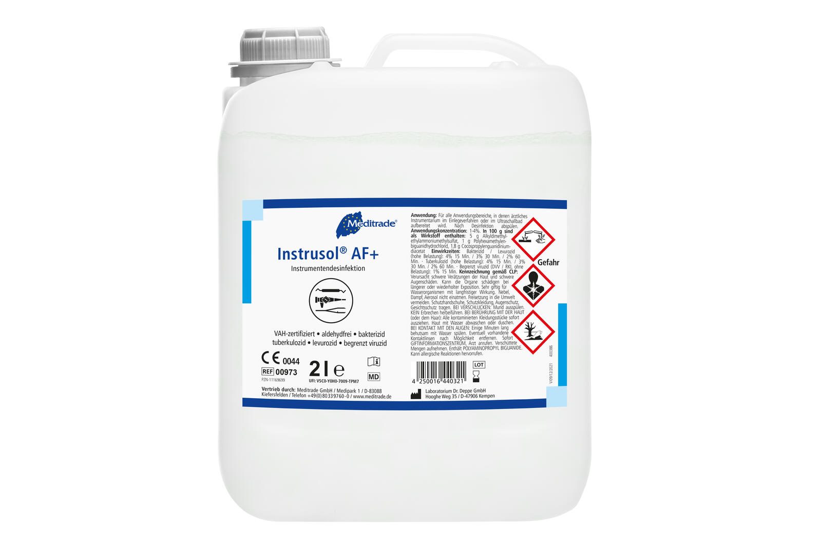 Meditrade® Instrusol® AF+ Desinfektionsmittel 2,0 l 973