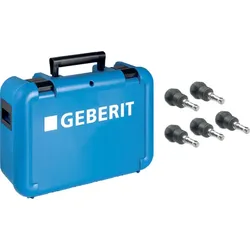 Geberit Koffer für FlowFit Uni. Übergangset auf Fremd. m. Kalibrierung