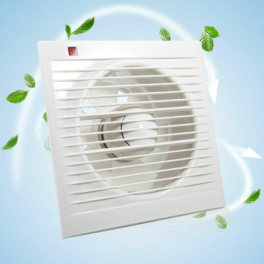 Cocosity Afzuigventilator voor badkamer, toilet en keuken, 6 inch, 220V