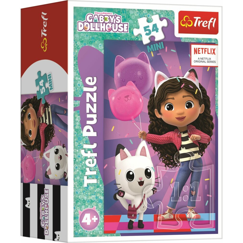 Trefl Puzzel Mini Koci huisje Gabi model 3 met 54 stukjes