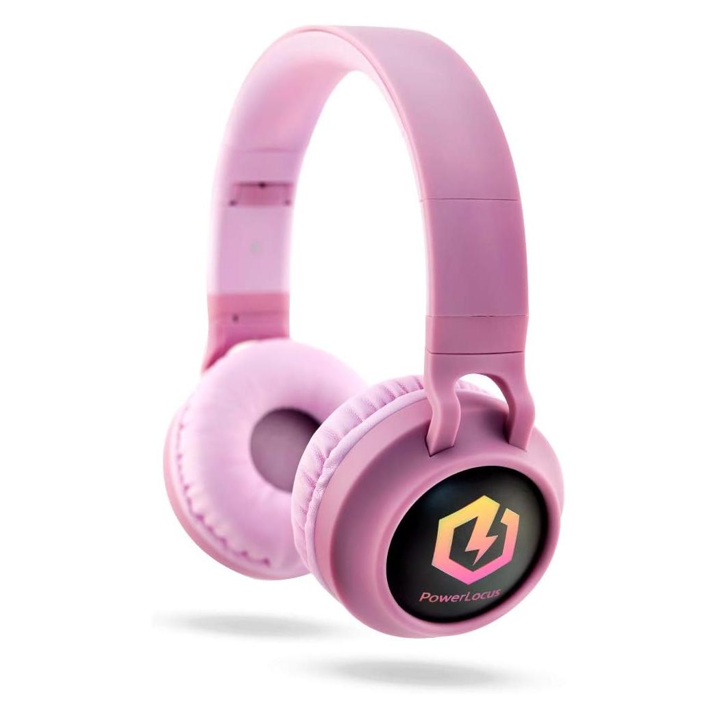 PowerLocus Buddy Bluetooth-Kinderkopfhörer pink (PWL-BUDDY-NONEARSPINK)