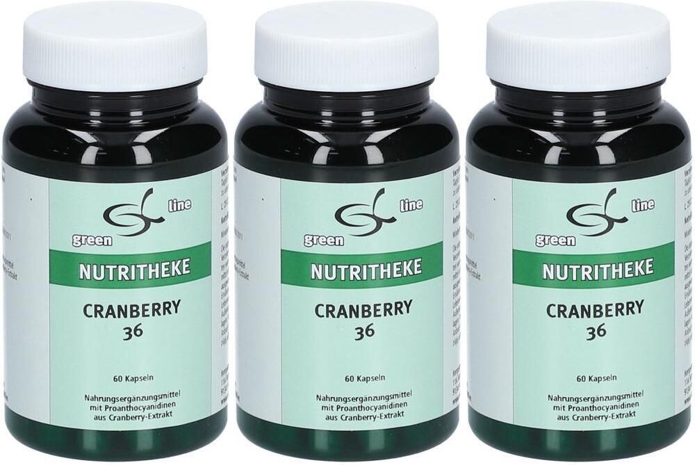 Nutritheke Cranberry 36 Kapseln x3 3x60 St