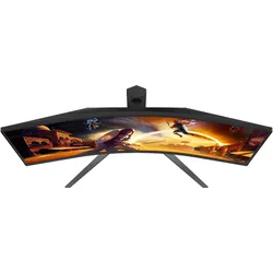 AOC CU34G4Z (3440 x 1440 Pixel, 34"), Monitor, Rot, Schwarz