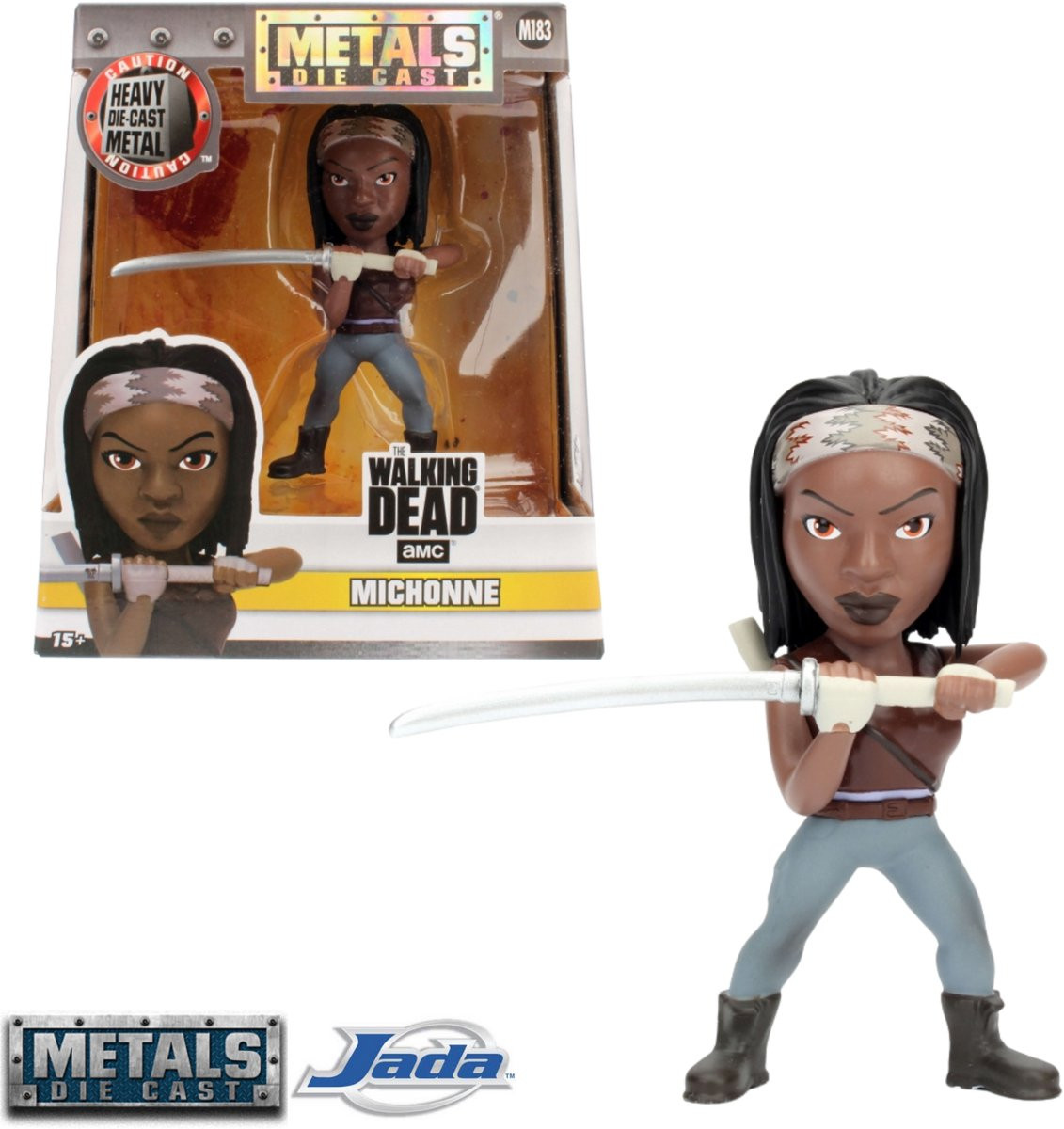 Jada Toys Metals Die Cast Michonne The Walking Dead Verzamelfiguur