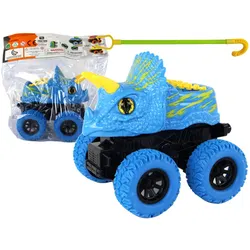 Triceratops-Reibungsantriebsfahrzeug Blau
