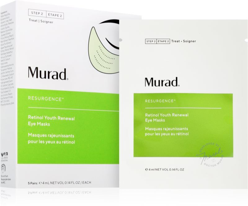 Murad Dr. Zion x Murad eye contour lift patches with retinol 5 pc