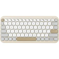 ASUS Marshmallow KW100 Compact Ultrathin Wireless, Oat Milk, Bluetooth, DE