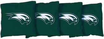 Skip's Garage Wagner Seahawks Green Cornhole Bags