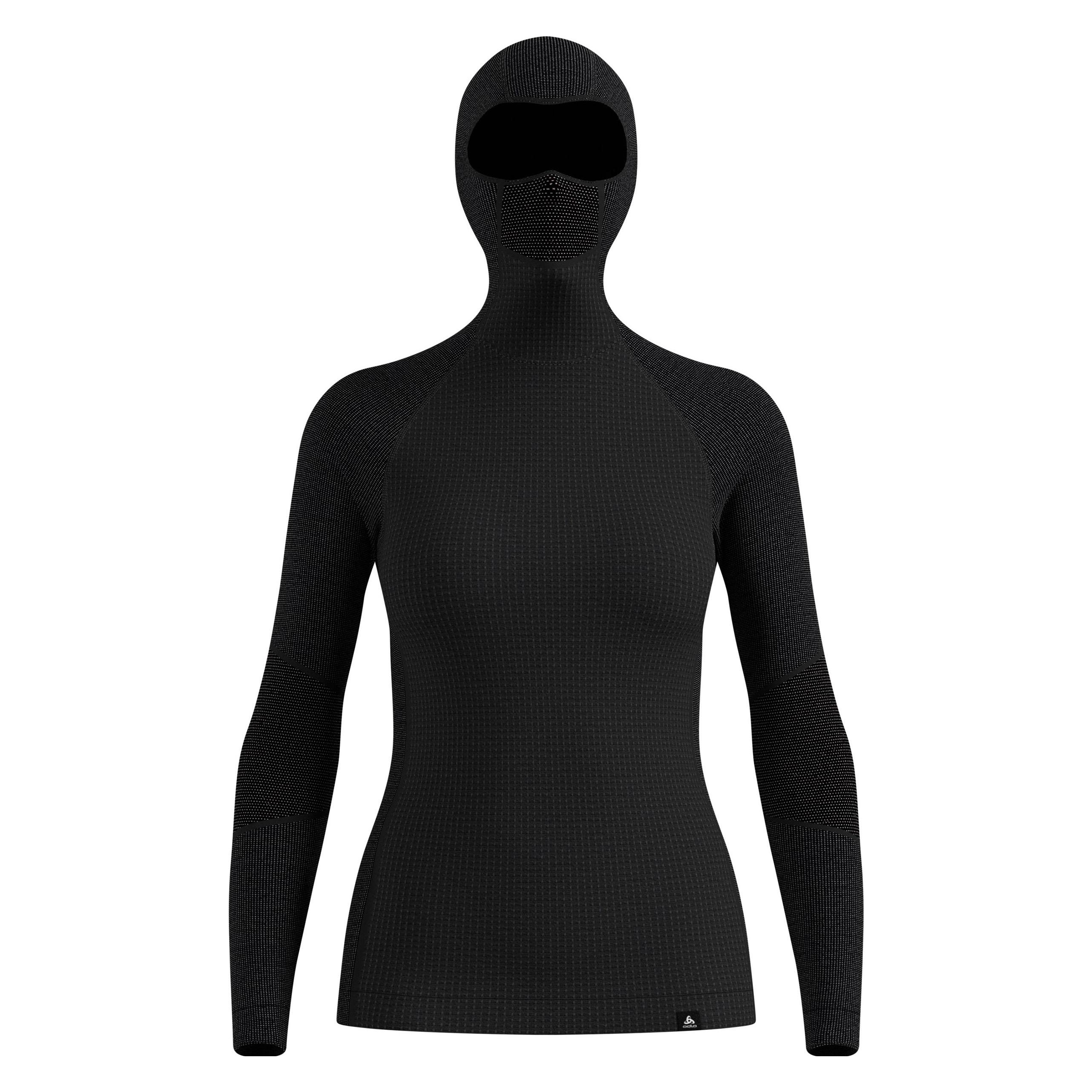 Odlo Seamless Performance Wool Funktionsshirt mit Gesichtsschutz (S) (11233115000S)
