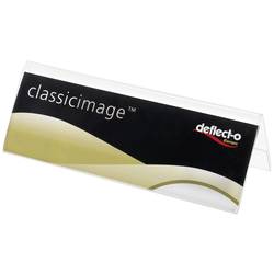Deflecto 778901 Tisch-Namensschild Classic Image® (L x B x H) 30 x 150 x 55 mm 1 St.
