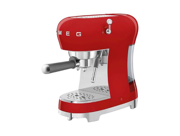 Smeg ECF02RDEU Espressomaschine Rot