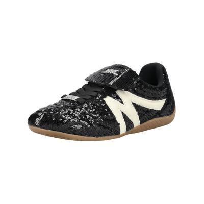 Sneaker STEVE MADDEN "STEVE MADDEN Sneaker Textil", Damen, Gr. 37, schwarz, Textil, Schuhe Sneaker