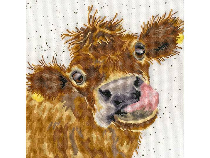 Bothy Threads Kruissteek Kit - Wrendale Designs - Moo