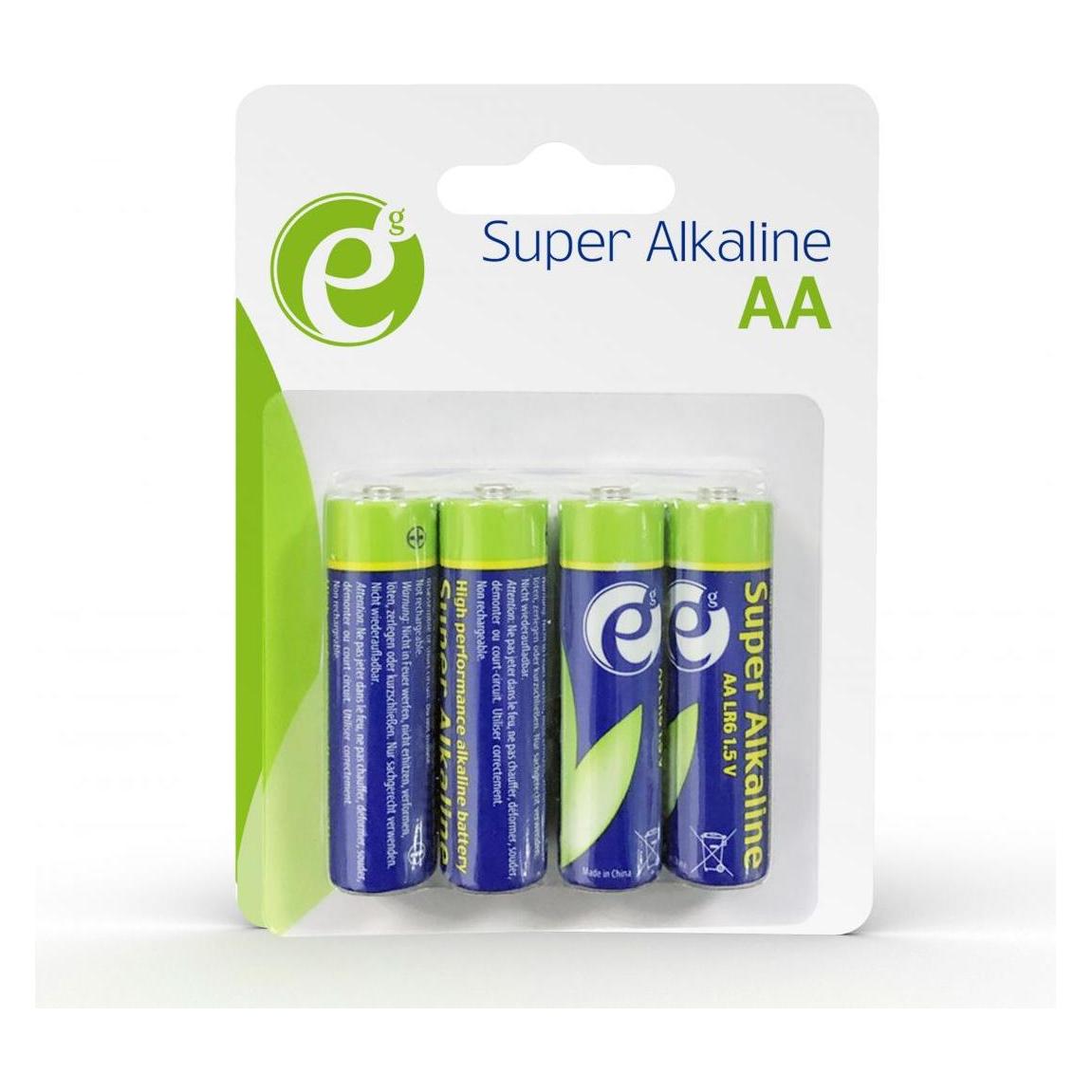Gembird EG-BA-AA4-01 - Einwegbatterie - AA - Alkali - 1,5 V - 4 Stück(e) (4 Stk., AA, 2900 mAh) (EG-BA-AA4-01)