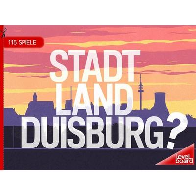 Stadt, Land, Duisburg - 115 Spielblöcke, Taschenbuch von LevelBoard Spiele, LevelBoard Spiele, 978-3-693-19820-9