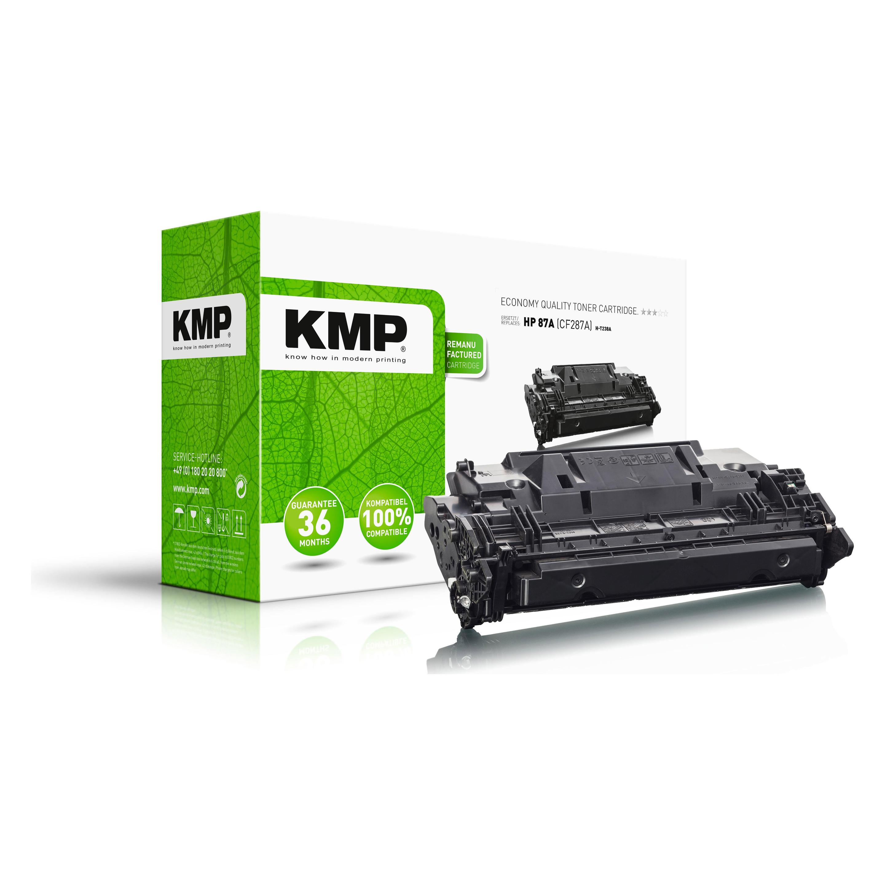 KMP Toner ersetzt HP87A (CF287A) ECO (BK) (2540,4000)