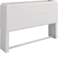 Hager ZAX103E Eingrabsockel, KVS, Bausatz, Größe 3, Höhe: 950 mm, glatt