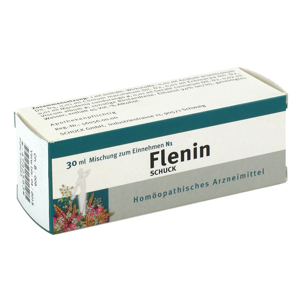 SCHUCK GmbH Arzneimittelfabrik Flenin Schuck Tropfen 04782583