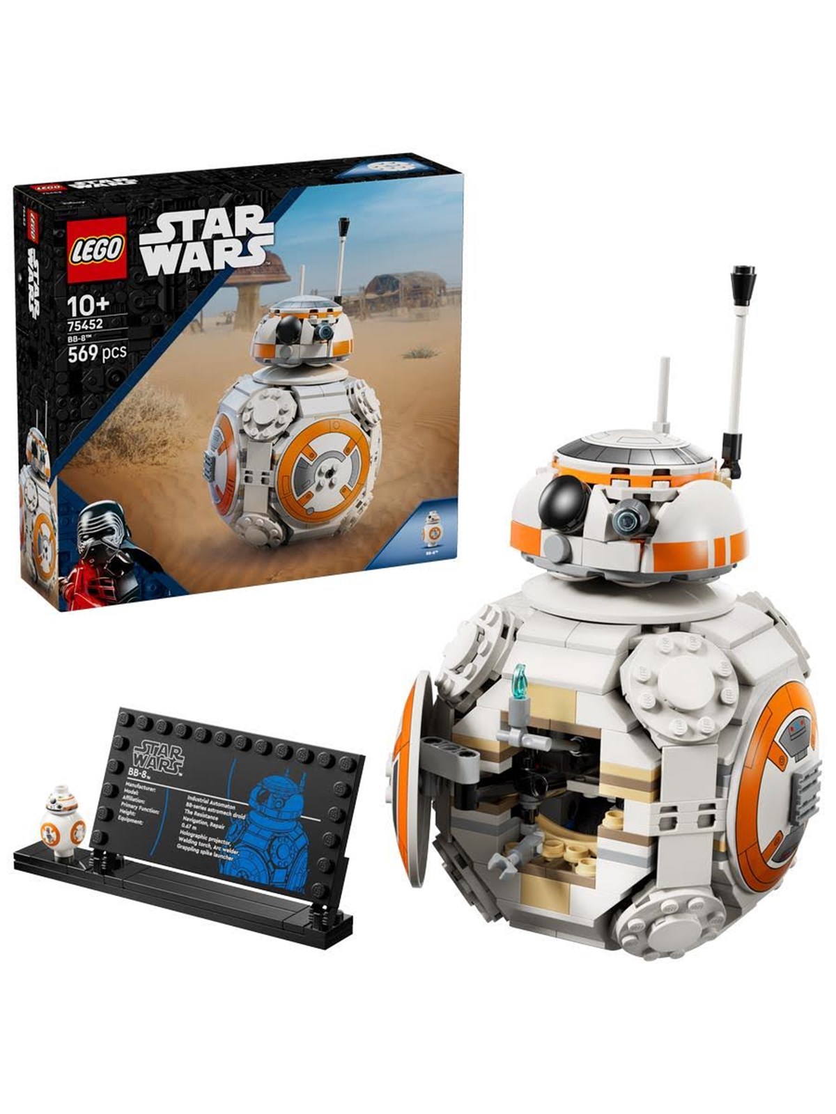 LEGO Star Wars 75452 Der Astromech-Droide BB-8