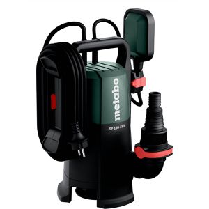 Metabo Schmutzwasserpumpe SP 150-35 S, 510 W, Ø 35 mm Fremdkörper, 0,55 bar, 15000 l/h