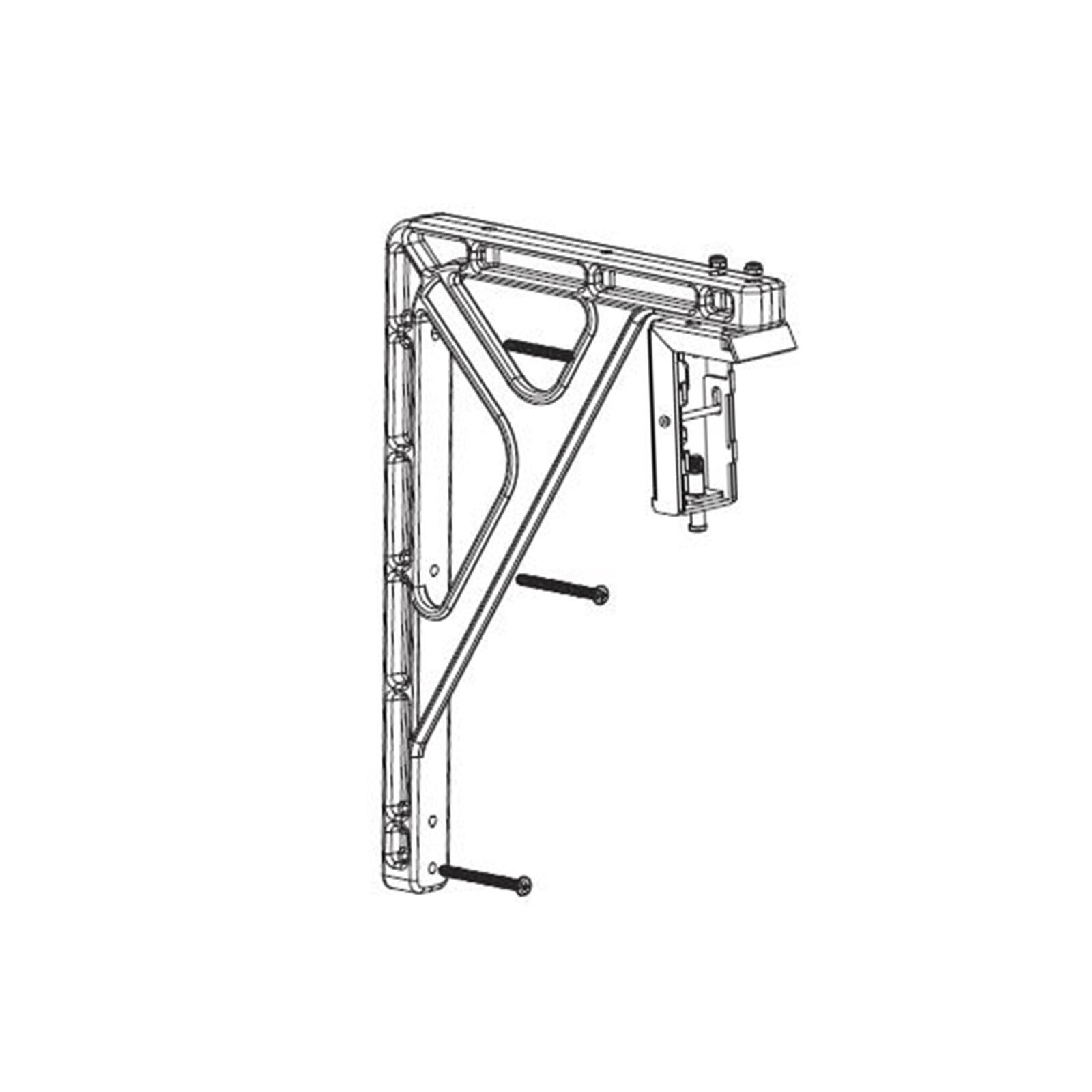 Grandview L-Form Verlängerung für Wandbefestigungen 35,5x25,4cm (14x10") GV-14X10EB