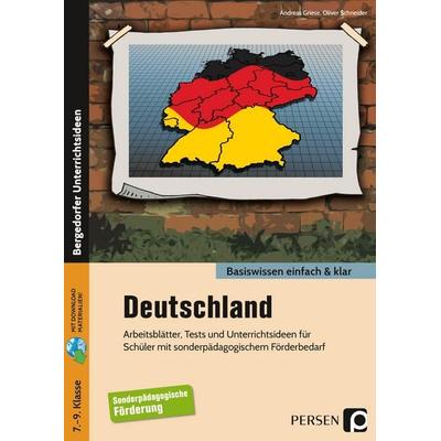Deutschland - einfach & klar, Set von Andreas Griese,Oliver Schneider, Persen Verlag in der AAP Lehrerwelt GmbH, 978-3-403-20469-5