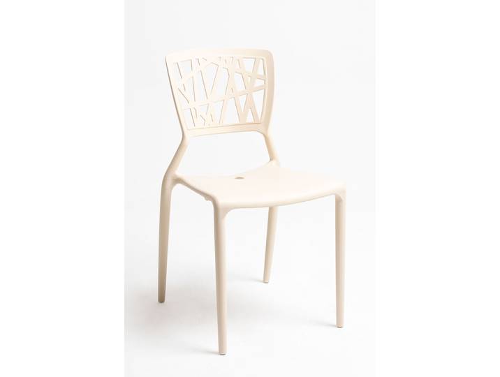 4er Set Delta Stühle - Beige
