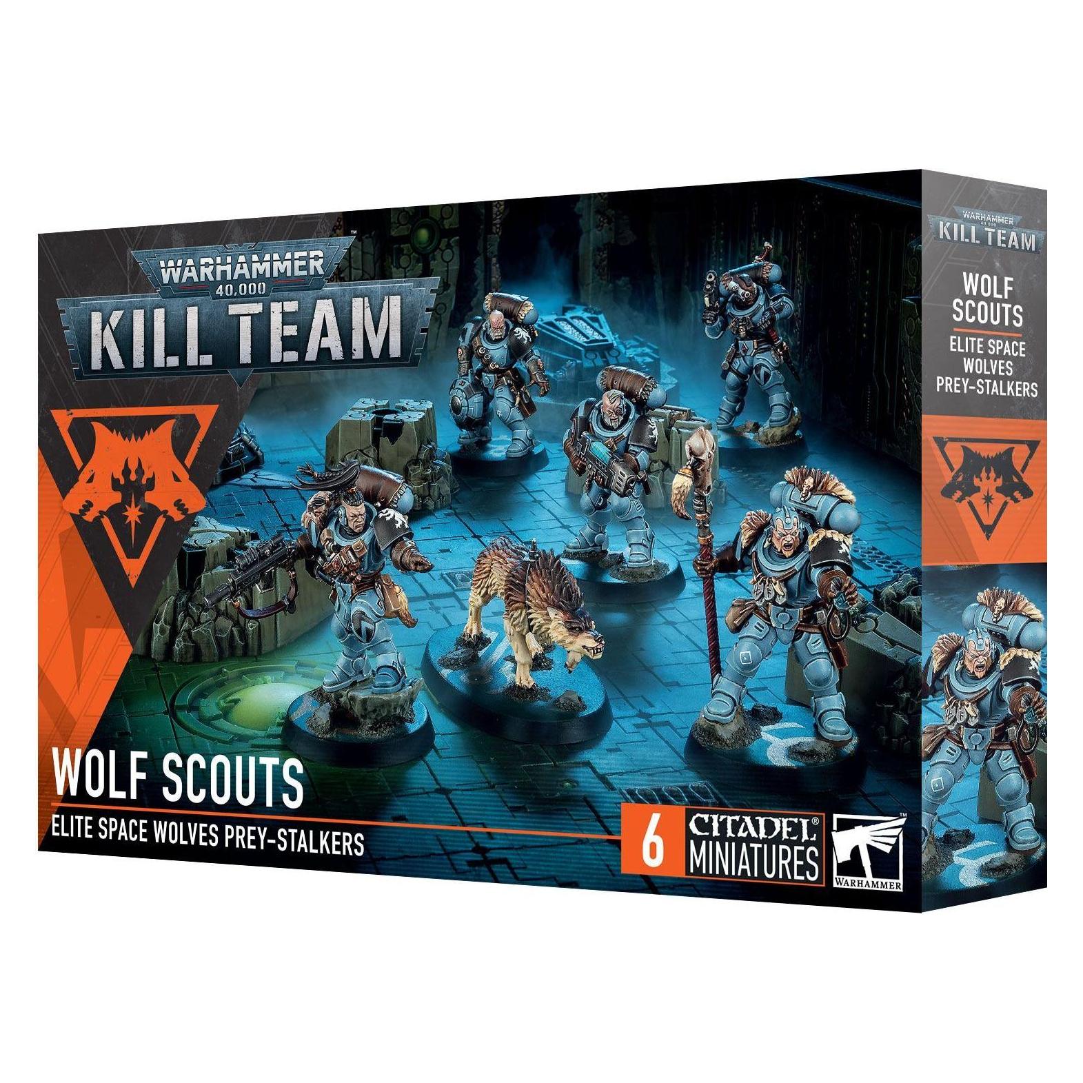 Games Workshop Warhammer 40k - Kill Team : Escouade de Scouts Space Wolves (99120101457)