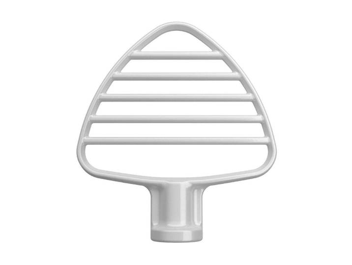 Flachrührer KITCHENAID 5KSMPB5W , weiss (weiß), Aluminium, Küchenmaschinen-Rührelemente, Flachrührer, Hochwertiger Feingebäck-Rührer