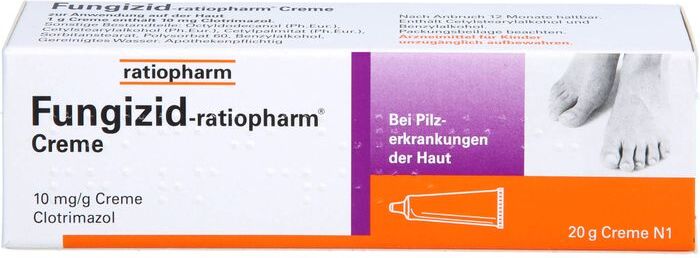 ratiopharm GmbH FUNGIZID-ratiopharm Creme 20 g