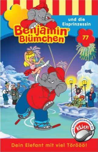 Benjamin Blümchen - Benjamin Bluemchen - Folge 77: Und die Eisprinzessin [Musikkassette] [Musikkassette] - Preis vom 10.10.2026 11:48:34 h