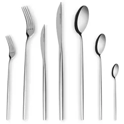 Karaca Mild 84-teiliges 316+ Premium Besteckset für 12 Personen