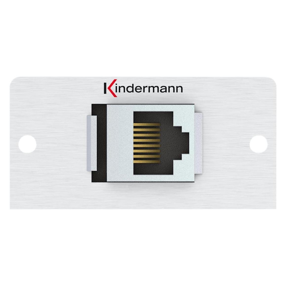 Kindermann Konnect 50 alu - Modulares Faceplate-Snap-In (7444000927)