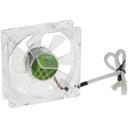 Titan TFD-8025GT12Z(RB) Lüfter 80x80x25mm Green Vision