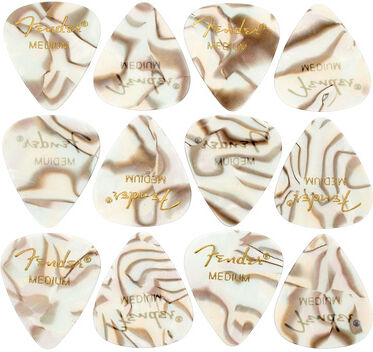 Fender Abalone Pick Medium Ormeau