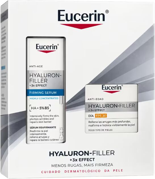 Eucerin Hyaluron-Filler + 3x Effect Sérum Efeito Lifting Firmeza Coffret
