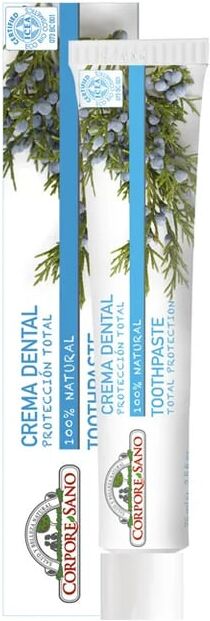 Corpore Sano CREME DENTAL PROTEÇÃO TOTAL 100% NATURAL 75ml
